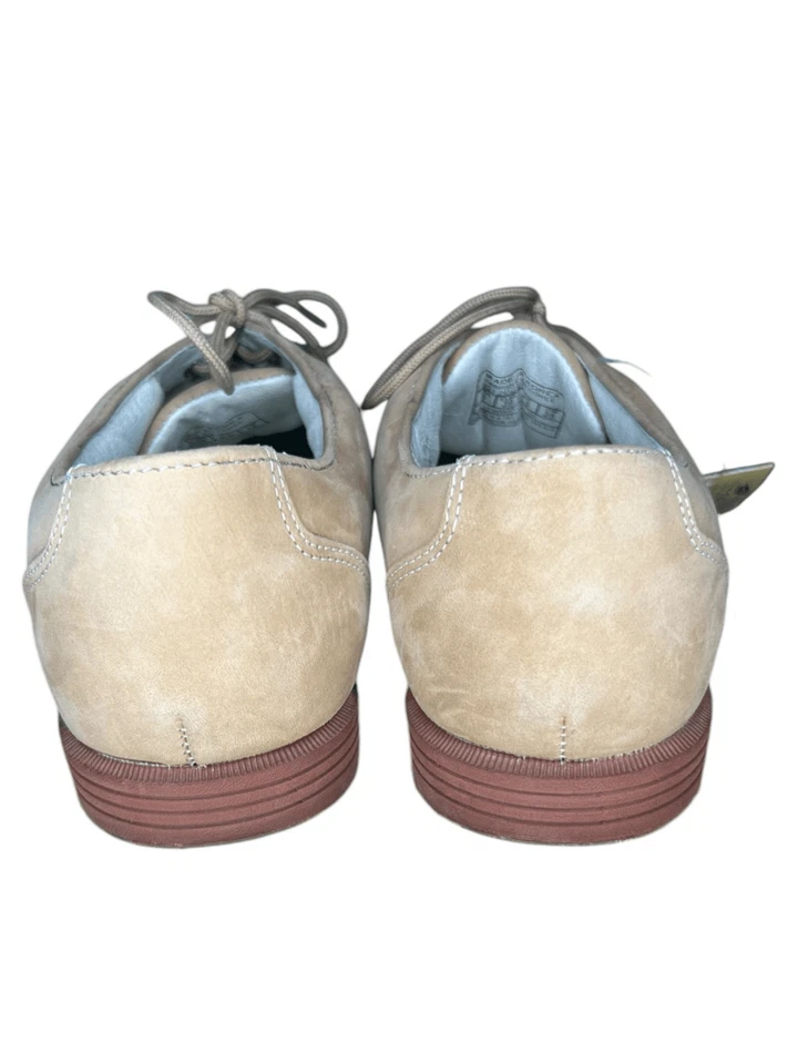 Туфли для гольфа женские Nike Pro Air Classic 8 желтовато-коричневые замшевые винтажные 90-е НОВЫЕ - Изображение 4 из 4