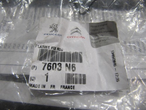 PEUGEOT 208 2008 3008 CITROEN C3 C4 Spare Wheel Hold Screw/Fixing Plate GENUINE - 第 3/4 張圖片