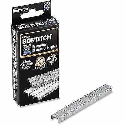 Brand New - Bostitch SBS191/4CP 1/4'' Premium Standard Staples, 5000/Box