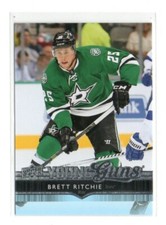 Brett Ritchie Young Guns Rookie 2014-15 Upper Deck DALLAS STARS #496
