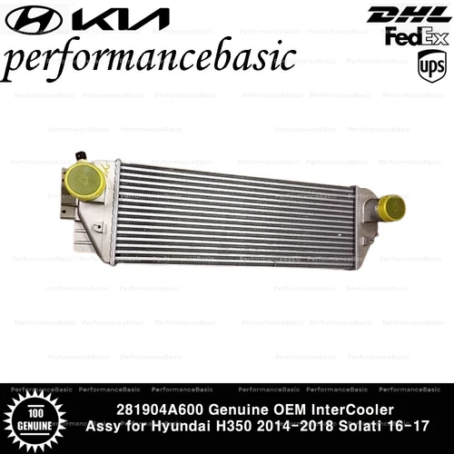 281904A600 Genuine OEM InterCooler Assy for Hyundai H350 2014-2018 Solati 16-17