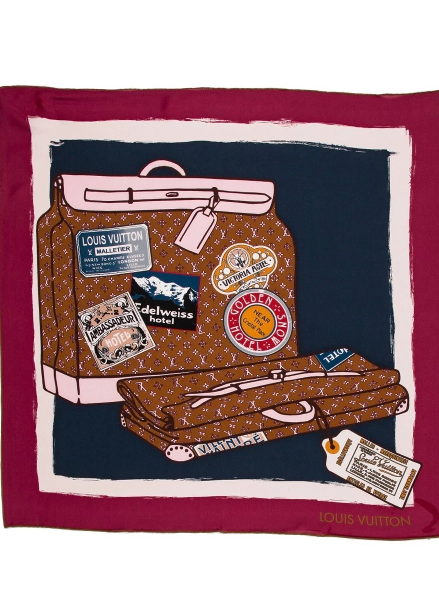 louis vuitton bag free silk scarf