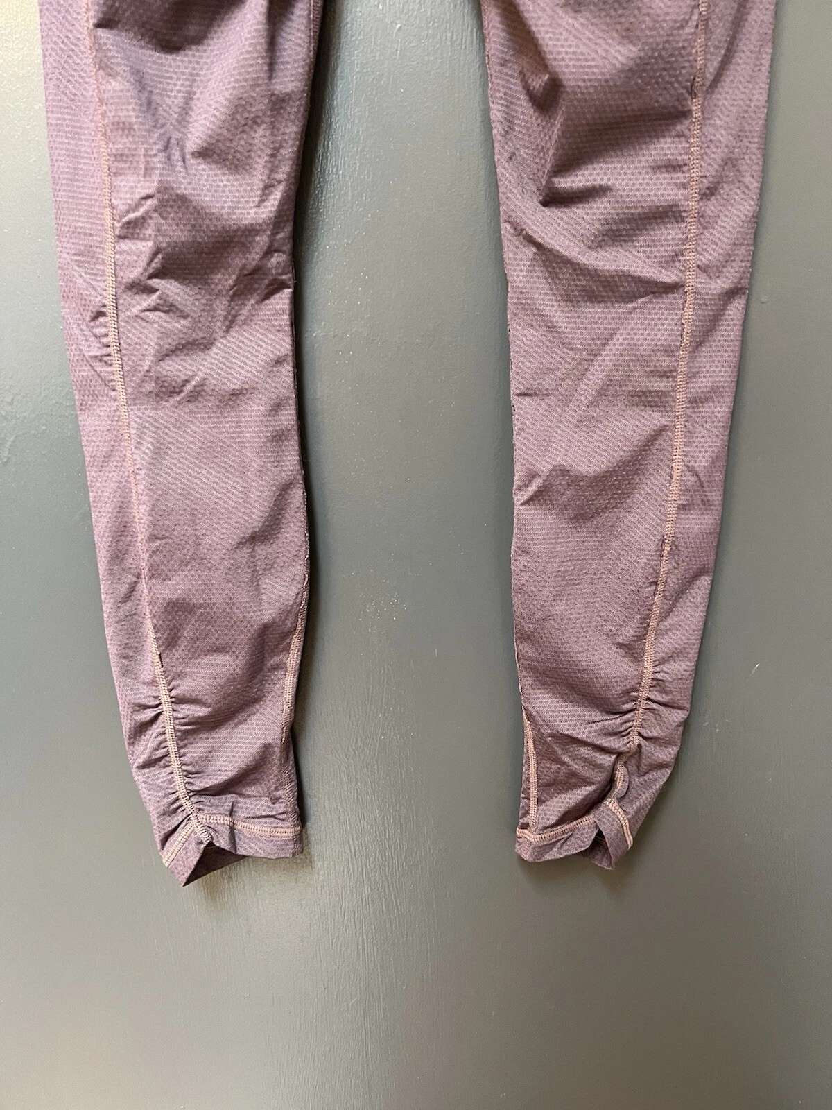 prana textured ruching throughout leggings