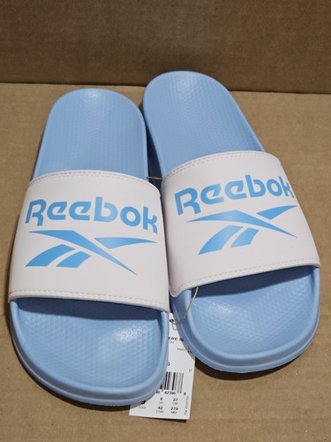 REEBOK MEN'S FULGER SLIDES SIZE 9 -COLOR: BLUE PEAK - Picture 2 of 5
