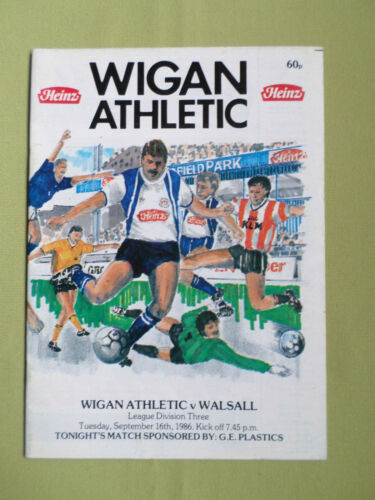 26/09/1991 Rugby League Programme: Wigan v Leigh
