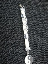 Ying/Yang Panda "IVY" Key Charm