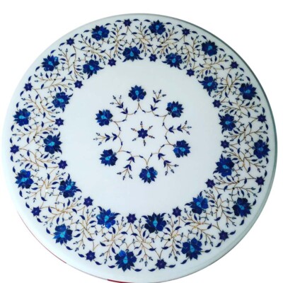 Table Marbre De Carrare Ronde pieds Rond Full | FOR ME LAB