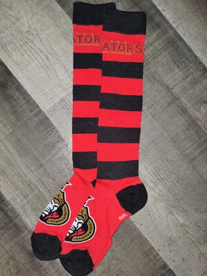 Ottawa Senators Hockey NHL Team Knee High Socks
