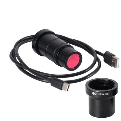 USB2 0 Microscope Camera 5MP with C Mount Adapter for Seamless Compatibility