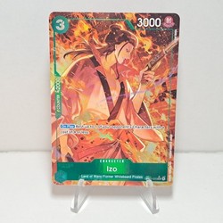 Izo OP01-033 Alternate Art PRB01 Premium Booster The Best