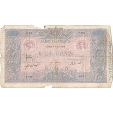 [#1292434] Frankrijk, 1000 Francs, Bleu et Rose, 1914-06-06, F.859, TB