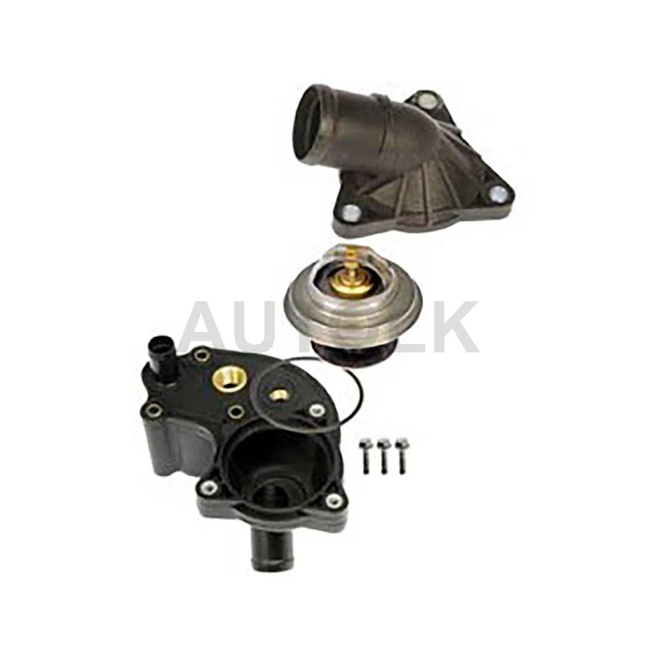 Carcasa termostato refrigerante motor Dorman compatible con Ford Explorer 2000 2001 1997 1998 Foto 2 de 4