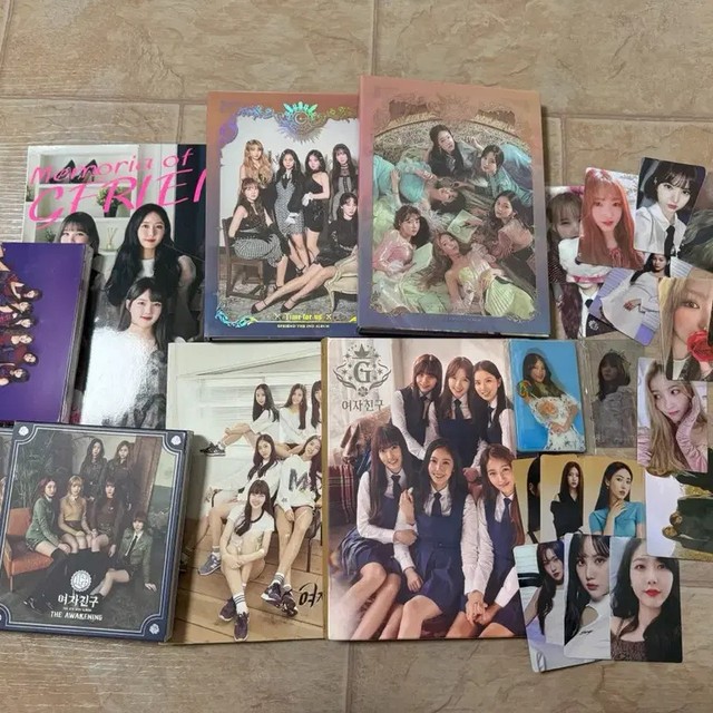 Girl Group Album Photocards Glass Beads Sado