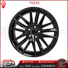 19 X 8 Gloss Black Wheel Rim For 2021 2022 2023 2024 Toyota Camry 75222 Xse
