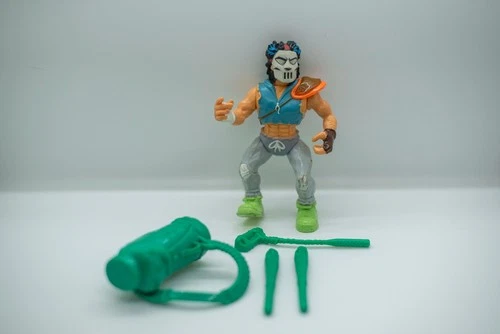 Casey Jones Teenage Mutant Ninja Turtles Figure Playmates TMNT Vintage Complete