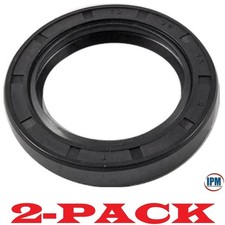 2-PACK TC 45x62x8 Metric Oil Seal Buna-N Double Lip W/Spring IPM 45-62-8 NEW