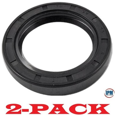 2-PACK! TC 45x62x8 Metric Oil Seal Buna-N Double Lip W/Spring [IPM] 45-62-8 NEW!