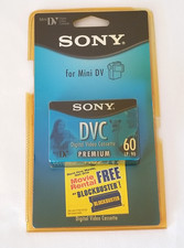Sony DVC DVM60PRL 60 Min MiniDV Digital Video Cassette Tape -NEW Sealed