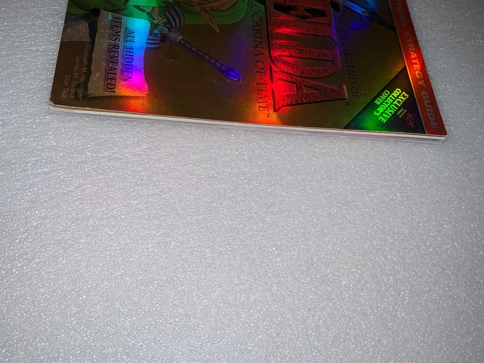 Legend Of Zelda Ocarina Of Time Limited Edition Collectors Prima Guide - Image 3 of 4