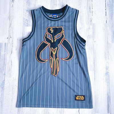 Star Wars Boba Fett Basketball Jersey Men's Small Mandalorian