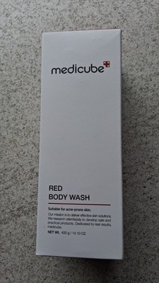 MEDICUBE Red Acne Body Wash 400ml pH-Wert Körperreiniger Koreanische Kosmetik...
