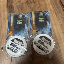New Japan Pro Wrestling Tomohiro Ishii Trading Card Can Badge 4 Piece Set