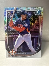 2025 Bowman Chrome Mega Box Cam Smith RC Mojo Refractor Rookie #77 Astros