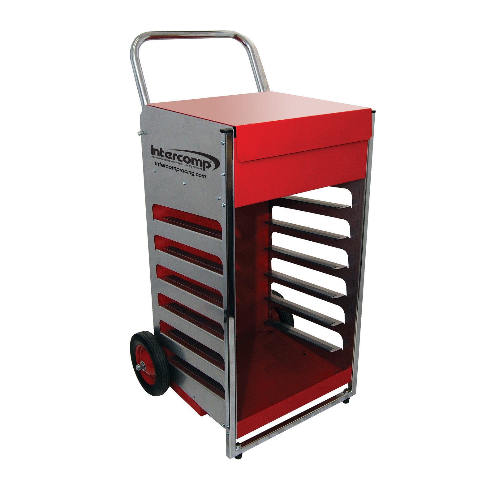 Intercomp Six Slot Scale Cart Trolley Workshop Garage Equipment
