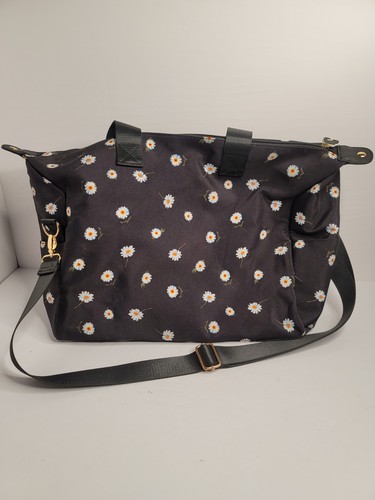 Alice And Olivia By Stacey Bendet Black Floral Weekender Bag - Picture 2 of 7