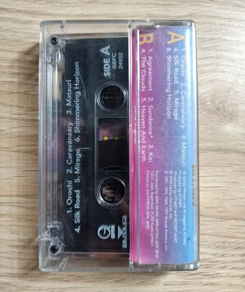 Kitaro : The Best Of Kitaro ( Cassette Tape ) - Image 2 of 4