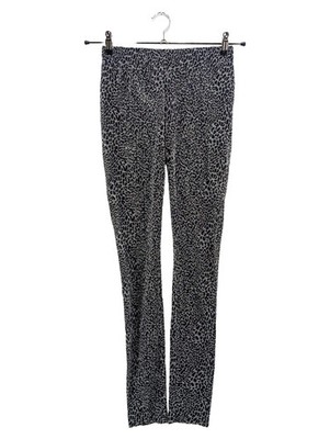 Sofie Schnoor Leggings S204281 Damen Animal-Print Metallic Schwarz XS