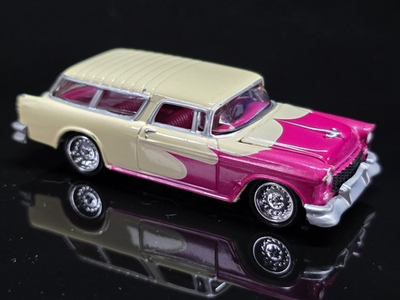 #ad Johnny Lightning Thunder Wagons 1955 Chevrolet Nomad $5.00