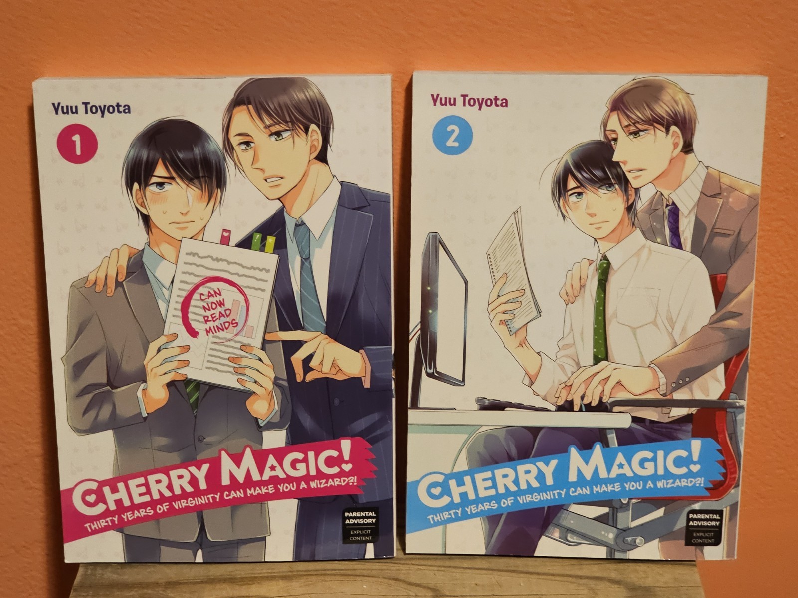 Cherry Magic Thirty Years Of Virginity Volumes 1-2 English Manga Lot