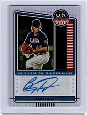 2023 Stars & Stripes USA AUTO Holo 31/100 BRADY TYGART Arkansas RAZORBACKS