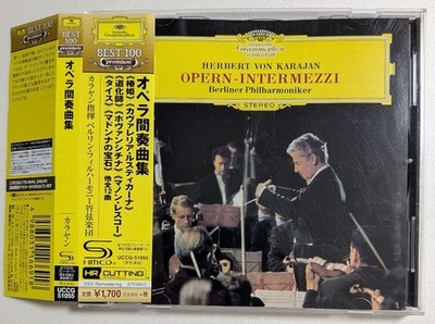 Opera Intermezzo Collection Karajan conductor UCCG-51055 SHM-CD