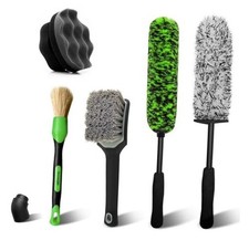 5PCS Pro Wheel Detailing Kit 360 5-Pack Green Pro Wheel Detailing Kit