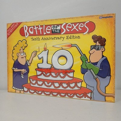 Battle of the Sexes Tenth Anniversary Edition Imagination Games New & Sealed