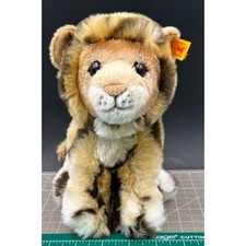 Steiff Baby Tiger Plush Stuffed Animal Lovey 7.5"