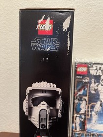 Lego Star Wars. Scout Trooper Helmet 75305 and First Order Stormtrooper 75114