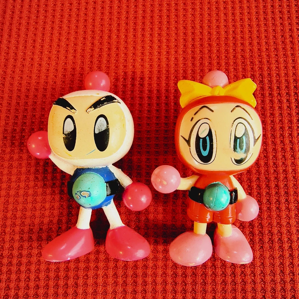 Lot 5 Set PS1 Bomberman 1 Fantasy Race Wars World Land w/Figure Playstation PS - Image 2 of 4