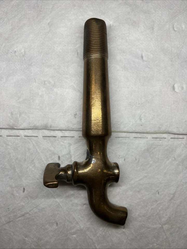 Vintage Antique Solid Brass Barrel Bung Spigot Keg Tap Breweriana - Image 3 of 4