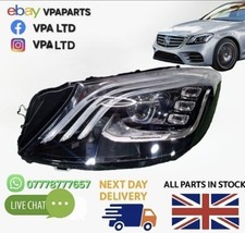 NEW MERCEDES BENZ S CLASS W222 2018-20 NS LEFT SIDE MULTIBEAM FULL LED HEADLIGHT