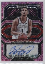 2021 Panini Prizm Draft Picks Pink Circles 10/20 Jalen Suggs Rookie Auto RC 0c2