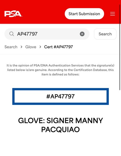 Manny Pacquiao Autograph Signed Everlast Autograph Glove with PSA DNA COA - Picture 3 of 3