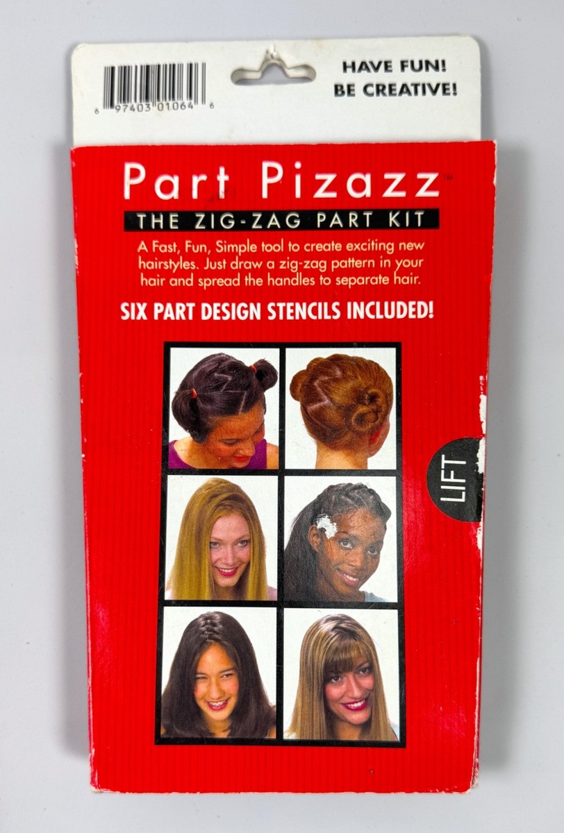 Vintage Hairagami Part Pizazz Zig Zag Art of Woven Parts Weaves 6