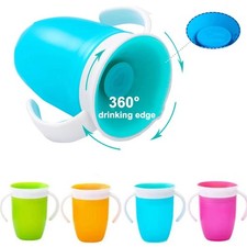Non 360Trainer Proof Toddler Baby Miracle Cup Chew Training Sippy Spill