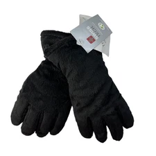 Swiss Tech 3M Womens Performance Gear Gloves Black Plush Ski Glove Size S-M New