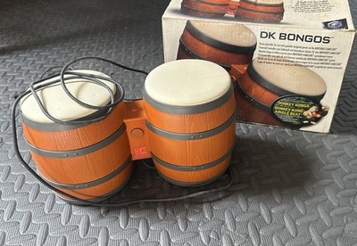 Offizieller Nintendo GameCube Donkey Konga Bongo Drums Controller OVP