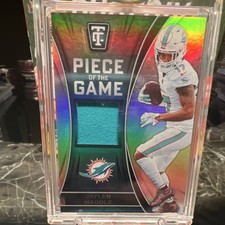 Panini 2024 Totally Certified Piece of the Game Jaylen Waddle POTG-JWE Dolphins