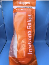 stepprs. Massage Insoles Arch Support Shock Absorption Orange US M7/W8 UK6 39-40